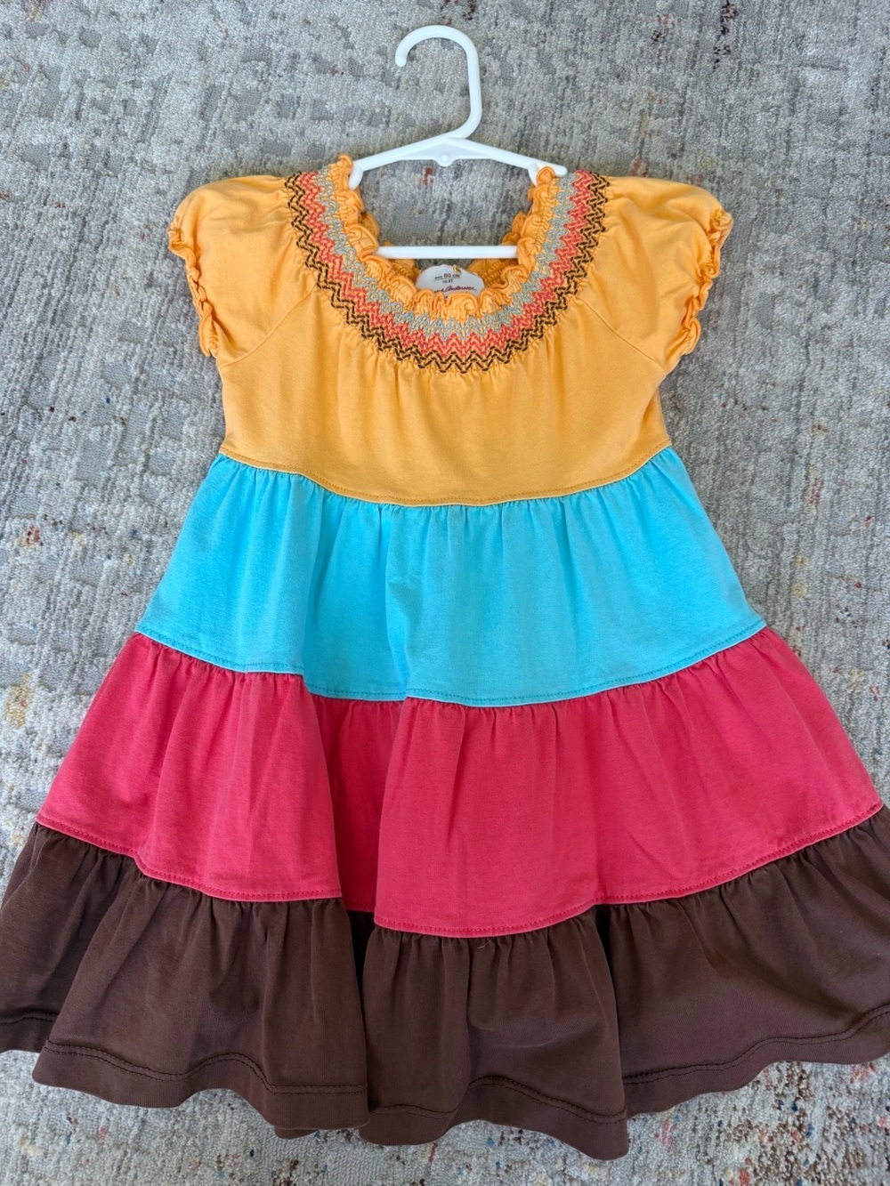 Hanna Andersson 2T Tiered Dress